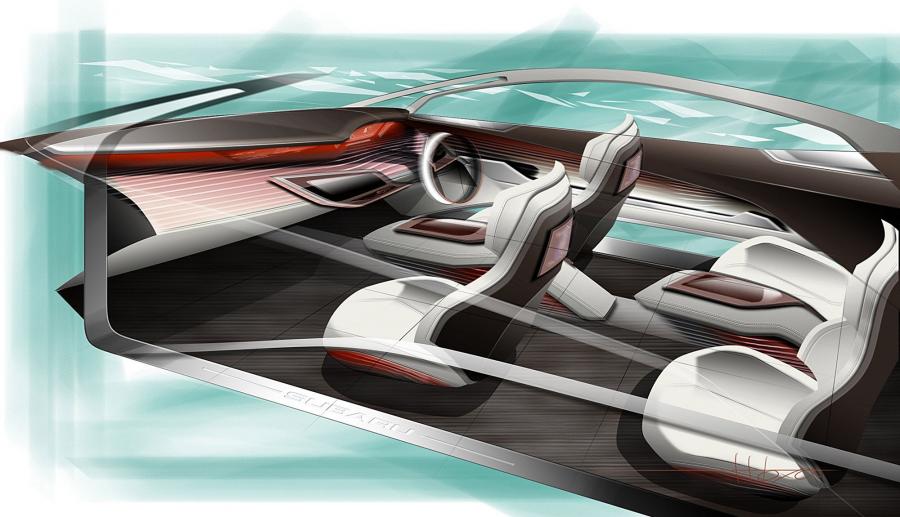  Subaru Hybrid Tourer Concept 2009 года  (фото 2 из 86)
